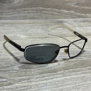 Carrera Eyeglass Frames Rectangular Black 59-19-130 Made in Italy Optical